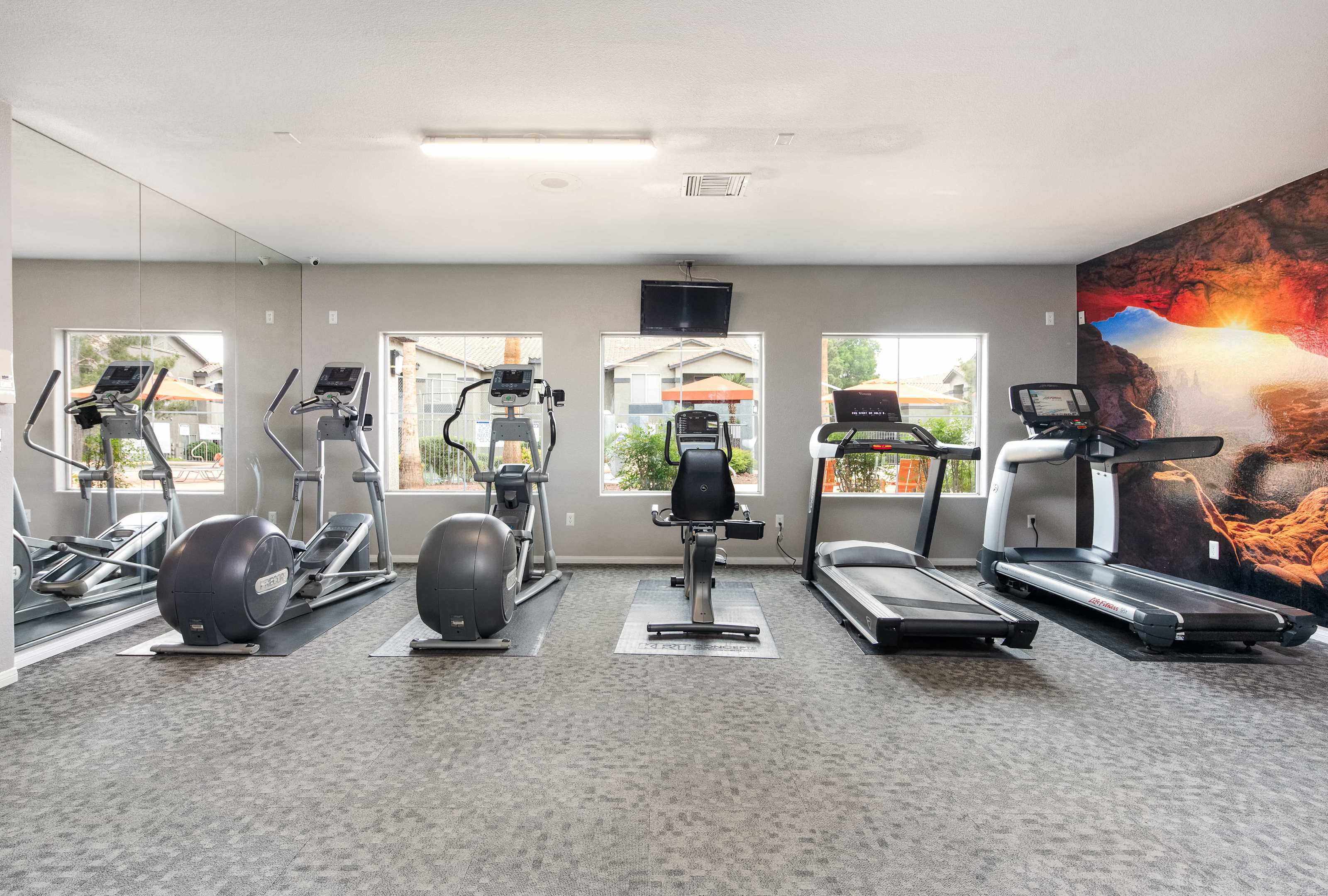 Gym at Ventana Canyon Apartments (1 of 8)