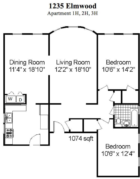 1235 Elmwood H Units
