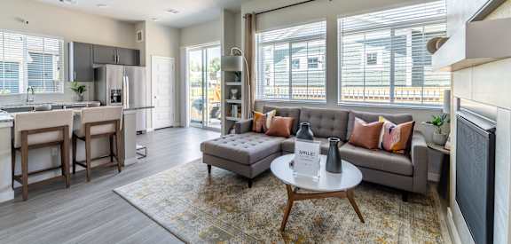 Modern Living Room at Avilla Eastlake, Thornton, CO 80241