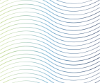 horizontal blue and white waves on a white background illustration