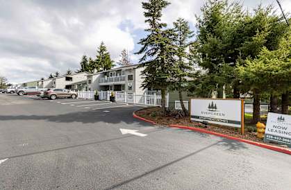 our apartments offer a parking lot for your car