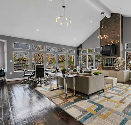 Spacious Clubhouse at Misty Ridge Apartments, Woodbridge, VA 22191