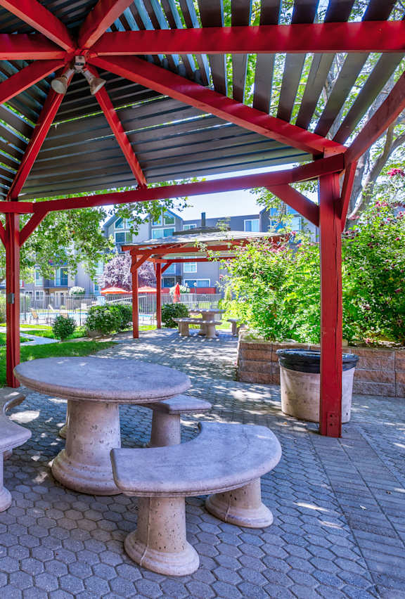 Outdoor Seating Area at Hidden Valley, Reno, Nevada