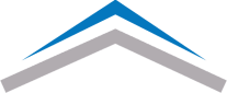 the symbol for a converging triangle is shown in blue and gray