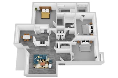 The Mariemont Update Floor Plan at Ivy Hills Living Spaces, Ohio