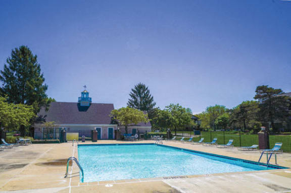 Pool Access with Sundeck and Wi-Fi at Newport Village Apartments in Portage, MI 49002