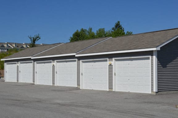 Garages with Remote Openers at Colonial Pointe at Fairview Apartments in Bellevue, NE