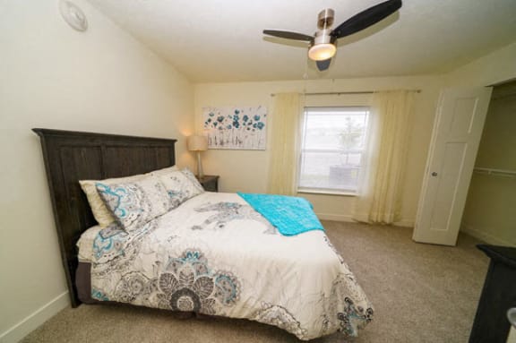 Spacious Bedroom with Walk-in Closet at The Reserve at Destination Pointe in Grimes, IA 50111