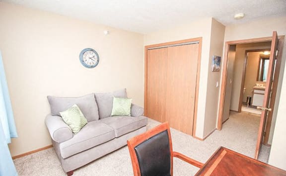 bedroom in apartment floor plan