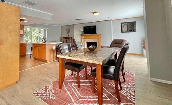resident clubhouse at Indian Hills Apartments