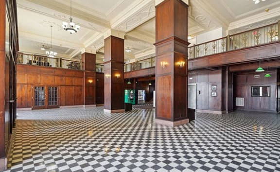 lofts in historic building