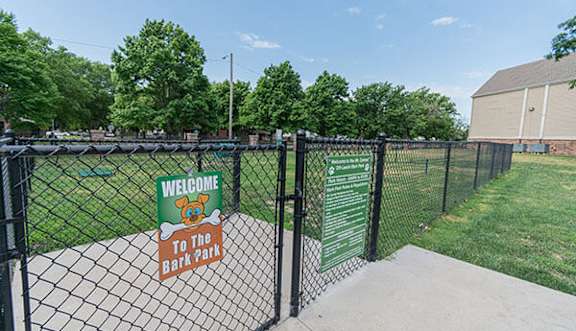 dog park amenity at Mt Carmel Village Apartments