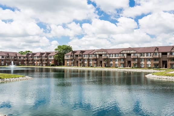 Fully Stocked Lake and Lakeside Apartments at Scarborough Lake Apartments, Indiana 46257