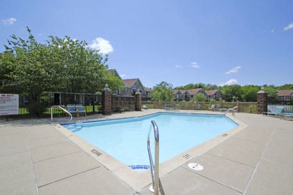 Refreshing Pool and Sundeck at Hampton Lakes Apartments in Walker, MI
