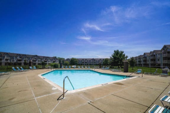 Refreshing Pool with Wi-Fi at Pine Knoll Apartments in Battle Creek, MI