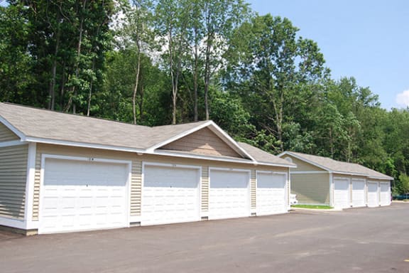 Garages with Remote Openers at Tall Oaks Apartment Homes, Kalamazoo, MI