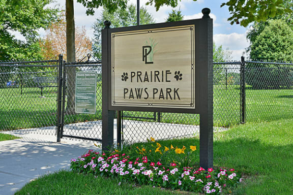 New Fenced Dog Park at Prairie Lakes Apartments, 61615