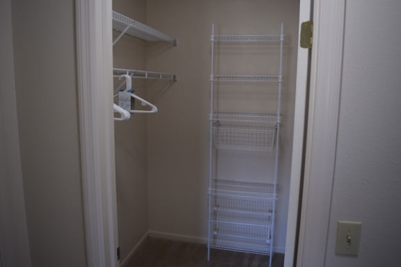Large Closets with Organizers at Autumn Lakes Apartments and Townhomes in Mishawaka, IN