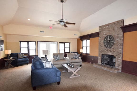 Clubhouse with Wi-Fi at Orchard Lakes Apartments in Toledo, OH