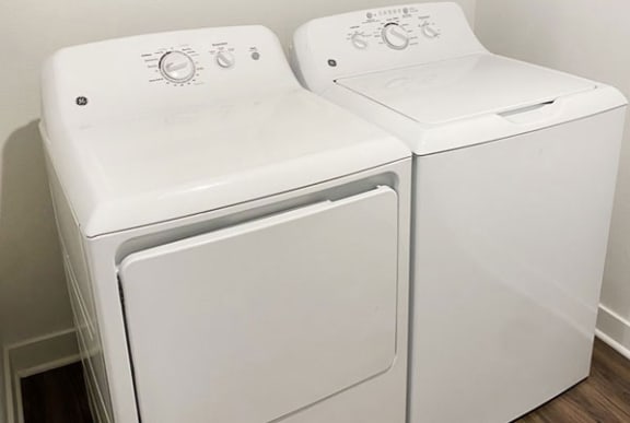 Washer and Dryer at Eagle Ridge Apartment Homes, Traverse City, Michigan