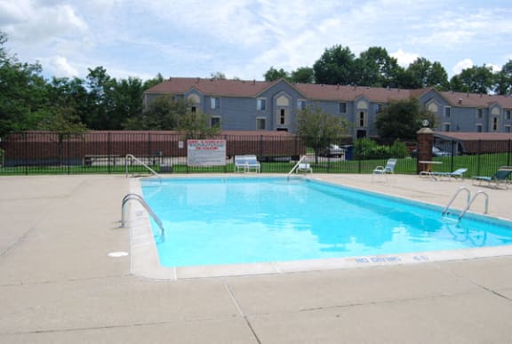 Pool Access With Large Sundeck at Madeira Apartments in Kalamazoo, MI