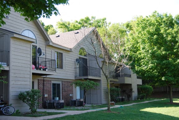 Private Balcony or Patio with Storage Space at Swiss Valley Apartments, Michigan