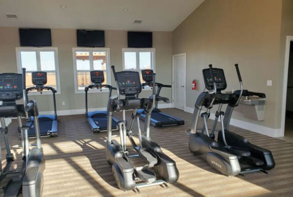 24-hour Fitness Center at Trade Winds Apartment Homes in Elkhorn, NE