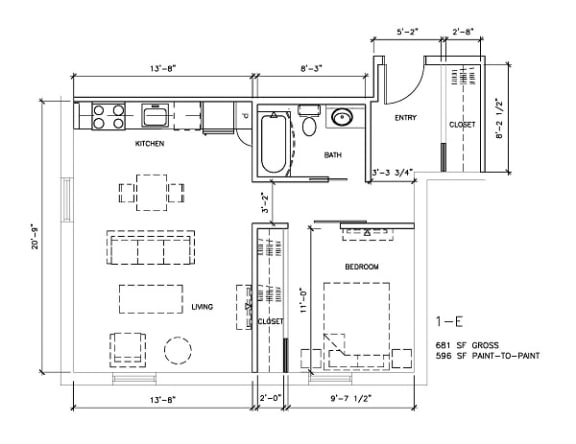 Stone Arch II Floorplan, Minneapolis, Minnesota