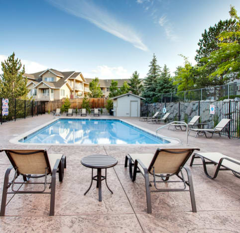 Lounge Chairs and Pool SouthRidge Apts for rent Reno NV 89523
