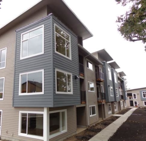 exterior of building, 3 story