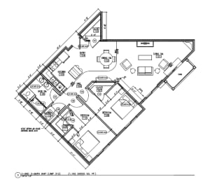  Floor Plan 2 Bedroom 1 Bath