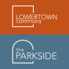 the logo for the lowdown commons and the parkes logo are shown