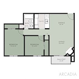  Floor Plan Arcadia