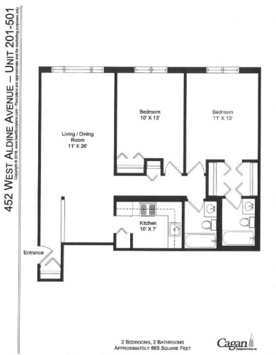 Floor Plan  450 Aldine One Two Studio Bedrooms For Rent Available Now Affordable and remodeled