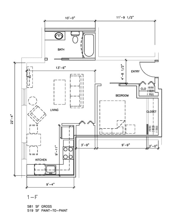 Stone Arch II Floorplan, Minneapolis, Minnesota
