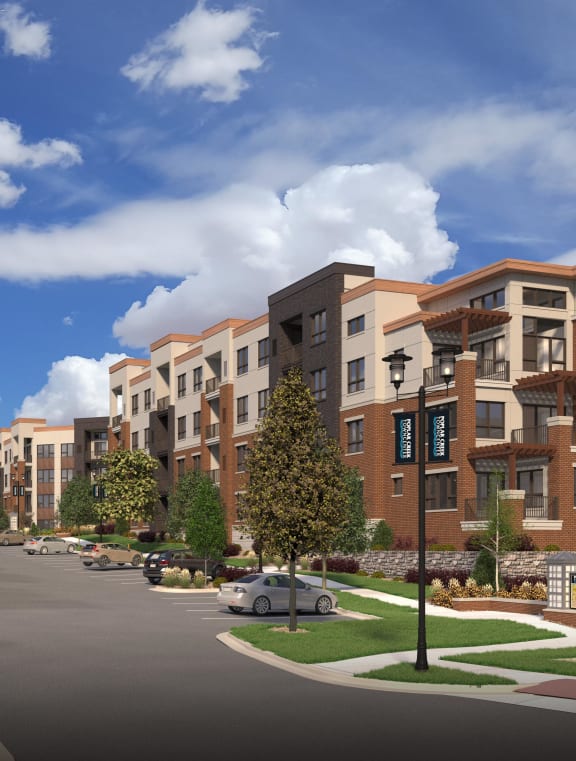 Social Lounge at Poplar Creek Apartments, Brookfield