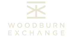 a picture of the woodburn exchange logo