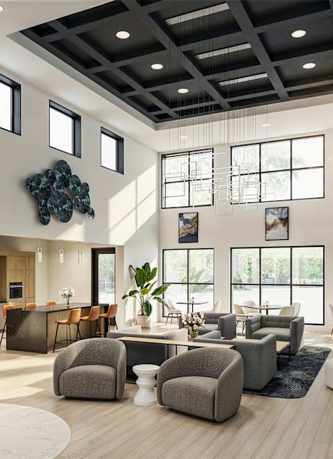 Clubroom at Cobia Cove Apartments, Holiday