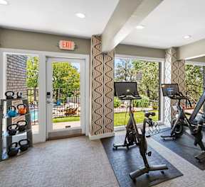 Residential Gym at Skyline at Barton Creek Apartments, Austin