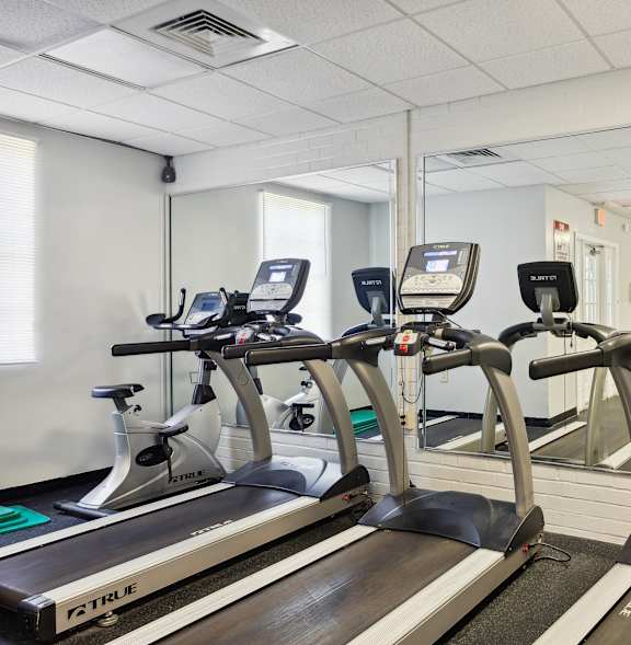 Fitness center at Villages at Marley Station in Glen Burnie MD