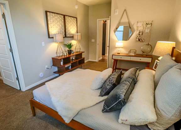 Bedroom, Office, Chair, Interior Design