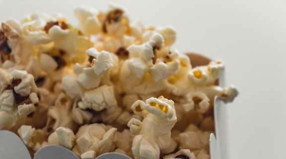 A close up of popcorn at Croft at Rosecott, Rosemount, 55068