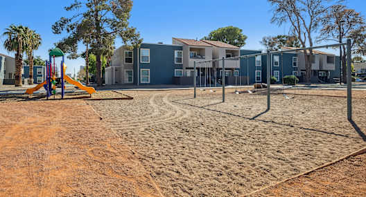 Swing set at Woodcreek Apartments in Las Vegas NV