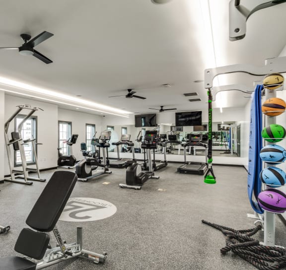 fitness center at 24 at Bloomfield, Bloomfield Township