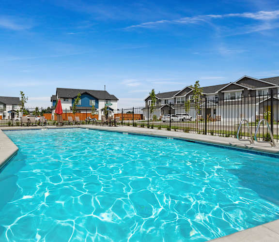 Pool View at Alante Homes at Lake Hazel, Boise