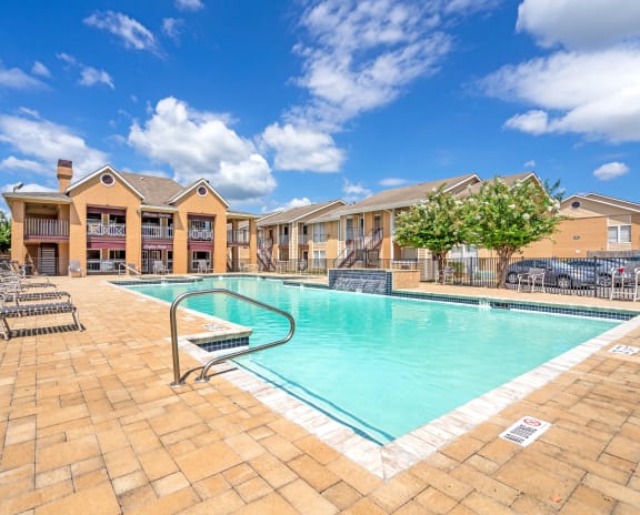 take a dip in our resort style pool