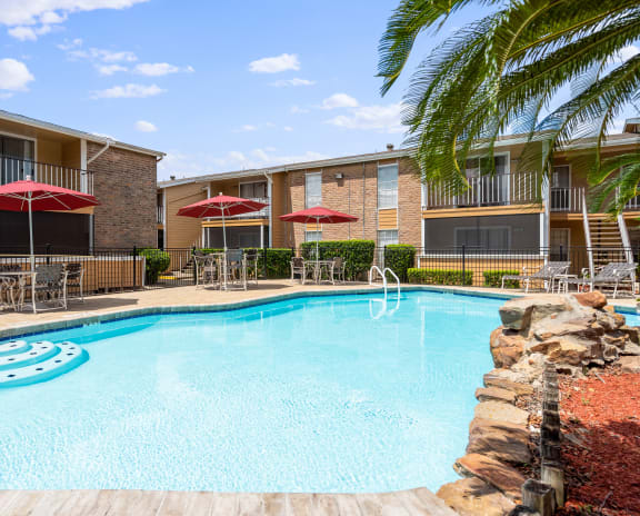 take a dip in our resort style pool
