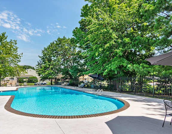 take a dip in our resort style pool