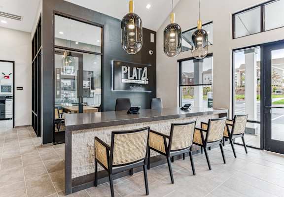 Clubhouse Kitchen at Plat 4 at Research Triangle, Durham