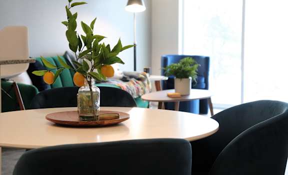 Luxury living with beautiful fixtures & natural light